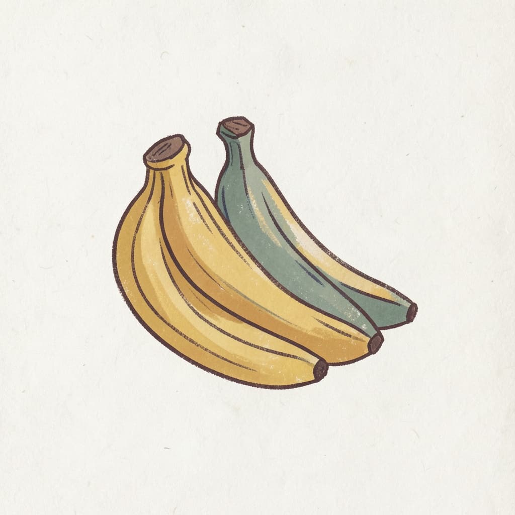 A bunch of ripe yellow bananas.